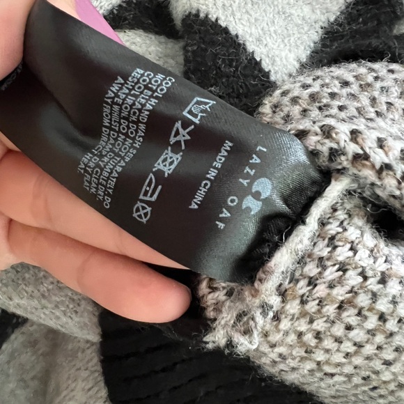 LAZY OAF 🐈　S Cat sweater - Picture 7 of 9